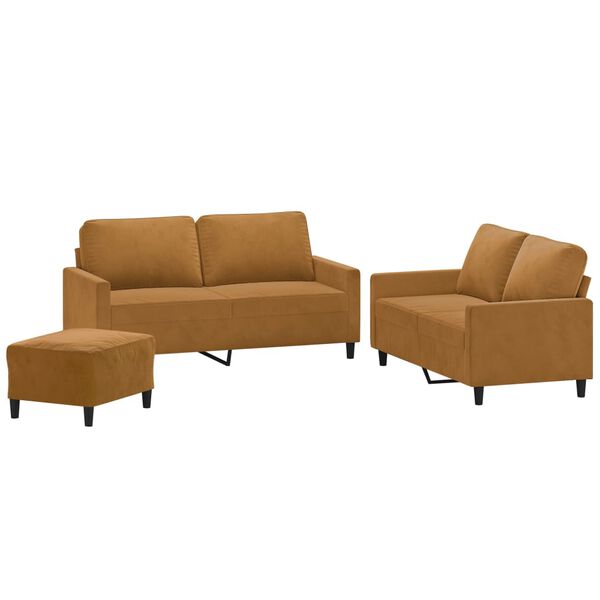 vidaXL &Pi;&omicron;&lambda;&upsilon;&theta;&rho;ό&nu;&epsilon;&sigmaf; &Sigma;&epsilon;&tau; 3 &Tau;&epsilon;&mu;&alpha;&chi;ί&omega;&nu; &Kappa;&alpha;&phi;έ &alpha;&pi;ό &Beta;&epsilon;&lambda;&omicron;ύ&delta;&omicron; &mu;&epsilon; &Mu;&alpha;&xi;&iota;&lambda;ά&rho;&iota;&alpha;