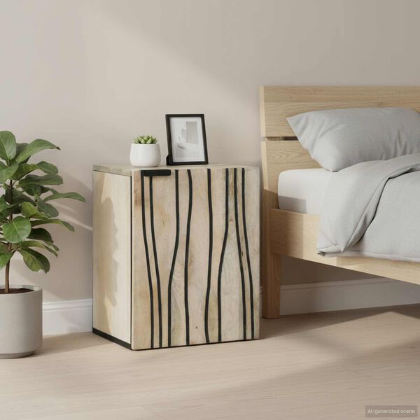 vidaXL Ντουλάπα Νιπτήρα Mπάνιου με ράφι Λευκό 38 x 33,5 x 48 εκ.