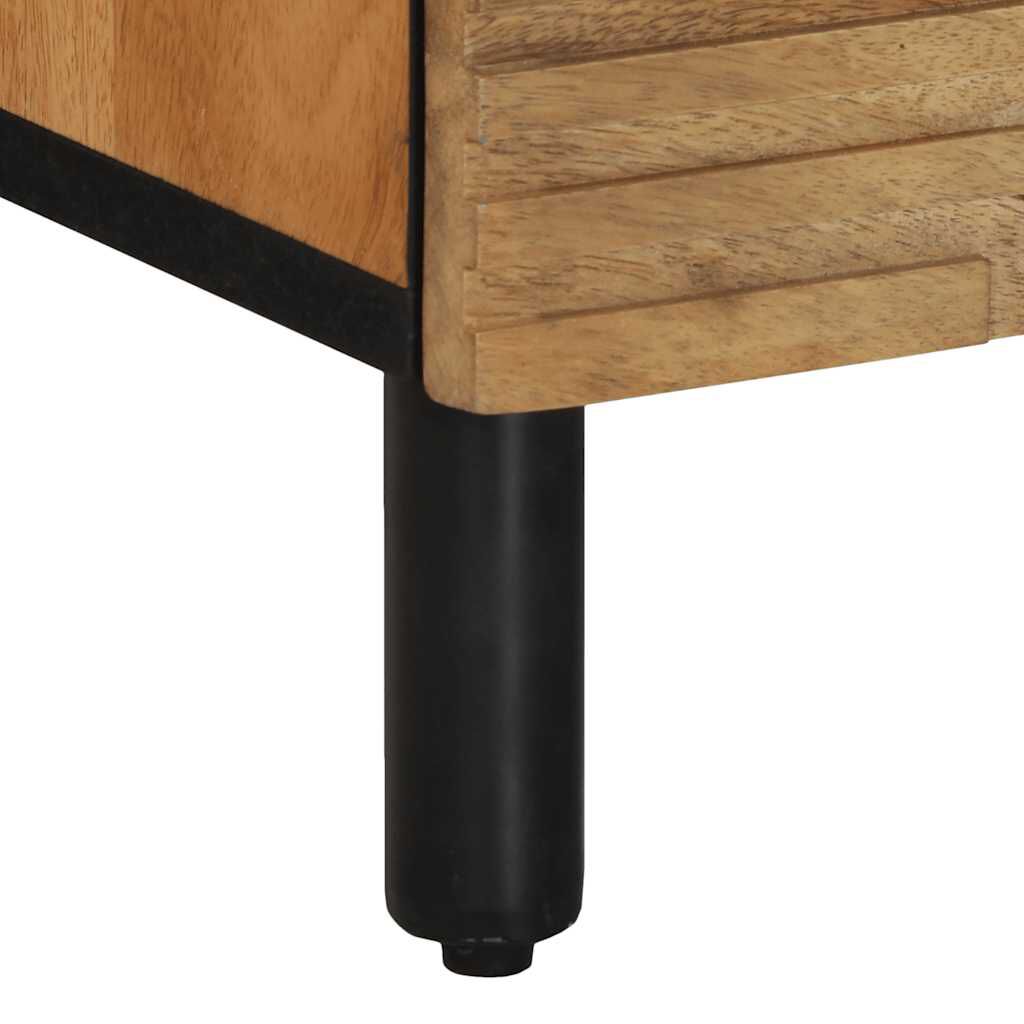 vidaXL Sideboards 2 τεμάχια καφέ 60x33x75 cm μασίφ ξύλο Mango
