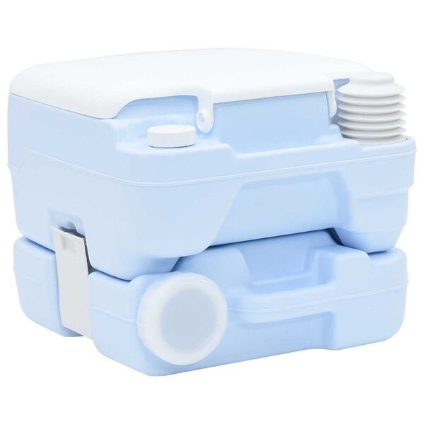vidaXL Φορητή Τουαλέτα Καμπίνας Γαλάζιο 41.5 x 36.5 x 30 cm