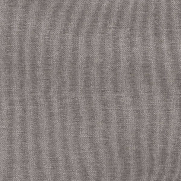 vidaXL Κρεβάτι Boxspring με Στρώμα Taupe 140x200 εκ. Υφασμάτινο
