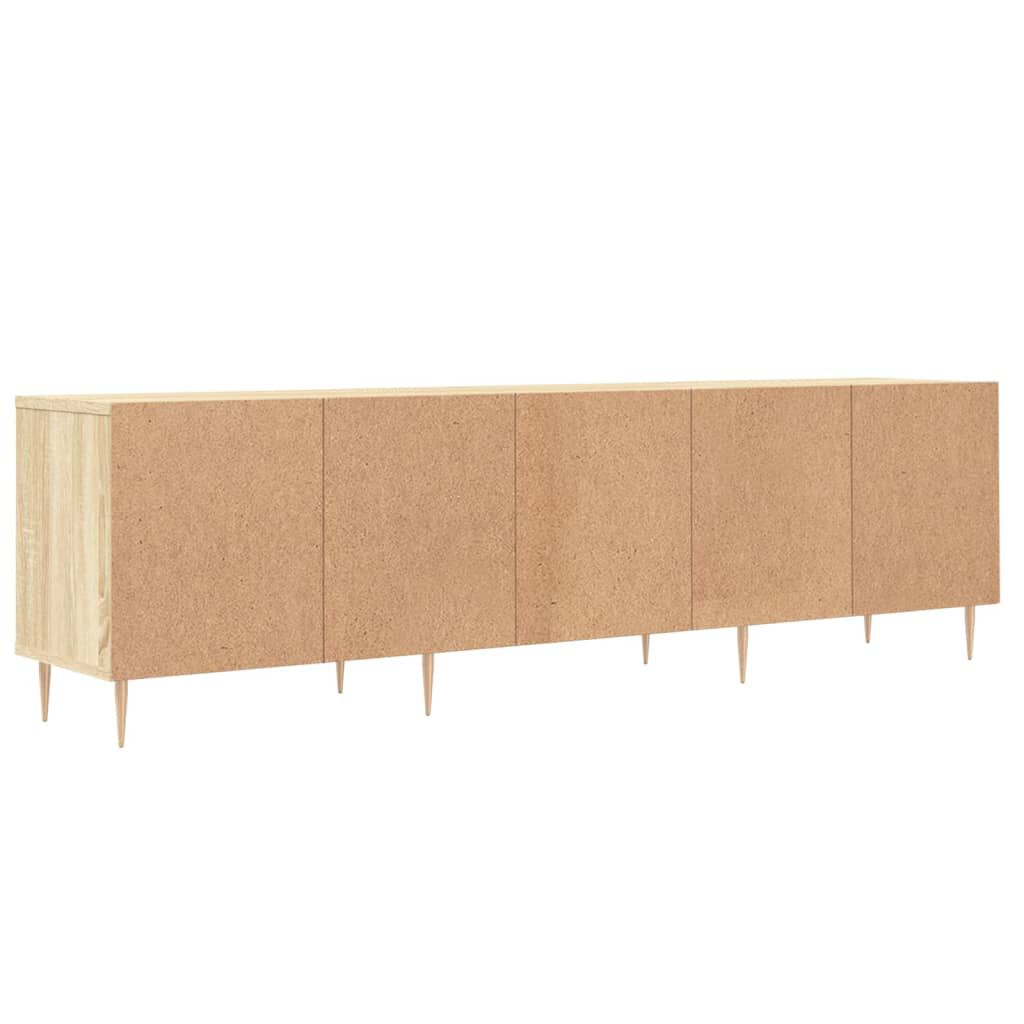 vidaXL Έπιπλο Τηλεόρασης Sonoma Δρυς 150x30x44,5 εκ. Επεξ. Ξύλο