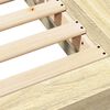 vidaXL Πλαίσιο Κρεβατιού Sonoma Δρυς 180x200 εκ. Επεξεργασμένο Ξύλο
