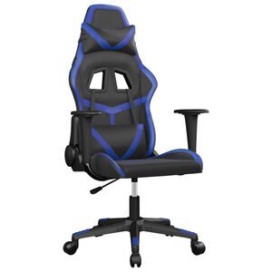 vidaXL &Kappa;&alpha;&rho;έ&kappa;&lambda;&alpha; Gaming &Mu;&alpha;&sigma;ά&zeta; &Mu;&alpha;ύ&rho;&omicron;/&Mu;&pi;&lambda;&epsilon; &alpha;&pi;ό &Sigma;&upsilon;&nu;&theta;&epsilon;&tau;&iota;&kappa;ό &Delta;έ&rho;&mu;&alpha;
