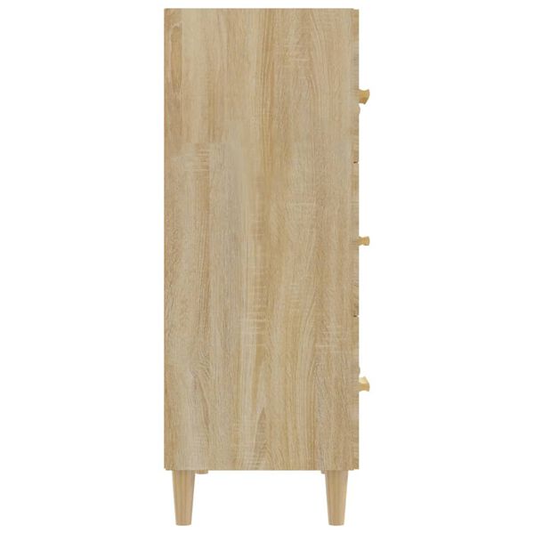 vidaXL Ντουλάπι Sonoma Δρυς 70 x 34 x 90 εκ. από Επεξεργασμένο Ξύλο