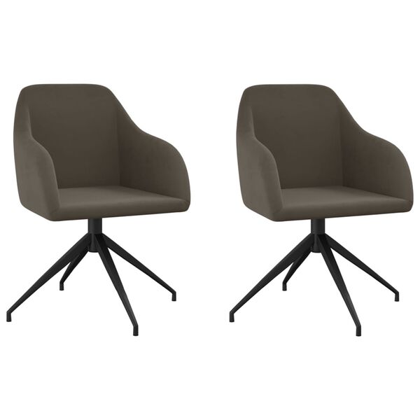 vidaXL &Kappa;&alpha;&rho;έ&kappa;&lambda;&epsilon;&sigmaf; &Tau;&rho;&alpha;&pi;&epsilon;&zeta;&alpha;&rho;ί&alpha;&sigmaf; 2 &tau;&epsilon;&mu;. &Sigma;&kappa;&omicron;ύ&rho;&omicron; &Gamma;&kappa;&rho;&iota; &Beta;&epsilon;&lambda;&omicron;ύ&delta;&iota;&nu;&epsilon;&sigmaf;