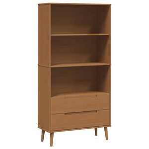vidaXL &Beta;&iota;&beta;&lambda;&iota;&omicron;&theta;ή&kappa;&eta; MOLDE 85 x 35 x 170,5 &epsilon;&kappa; &Mu;&alpha;&sigma;ί&phi; &Xi;ύ&lambda;&omicron; &Pi;&epsilon;ύ&kappa;&omicron;&upsilon; &Kappa;&alpha;&rho;&alpha;&mu;έ&lambda;&alpha;