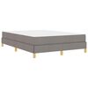 vidaXL &Kappa;&rho;&epsilon;&beta;ά&tau;&iota; &mu;&epsilon; &epsilon;&lambda;&alpha;&tau;ή&rho;&iota;&alpha; Taupe 140 x 190 cm ύ&phi;&alpha;&sigma;&mu;&alpha;