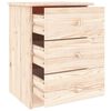 vidaXL Κομοδίνο ALTA 41 x 35 x 55,5 εκ. από Μασίφ Ξύλο Πεύκου