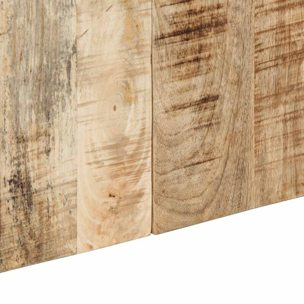 vidaXL κεφαλάρι 120 cm μασίφ ακατέργαστο ξύλο Mango