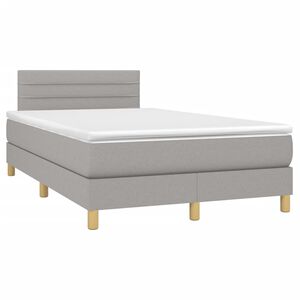 vidaXL &Kappa;&rho;&epsilon;&beta;ά&tau;&iota; Boxspring &mu;&epsilon; &Sigma;&tau;&rho;ώ&mu;&alpha; &Alpha;&nu;&omicron;&iota;&chi;&tau;ό &Gamma;&kappa;&rho;&iota; 120x190 &epsilon;&kappa;. &Upsilon;&phi;&alpha;&sigma;&mu;ά&tau;&iota;&nu;&omicron;