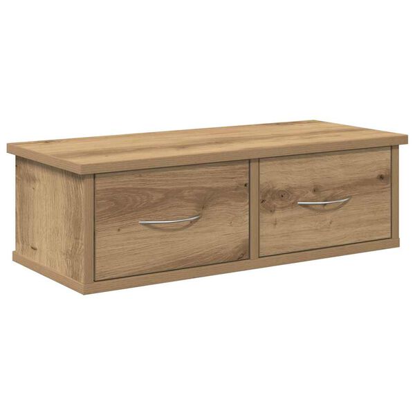 vidaXL Ντουλάπι τοίχου Artisan Oak 60x26x18,5 cm Κατασκευασμένο ξύλο