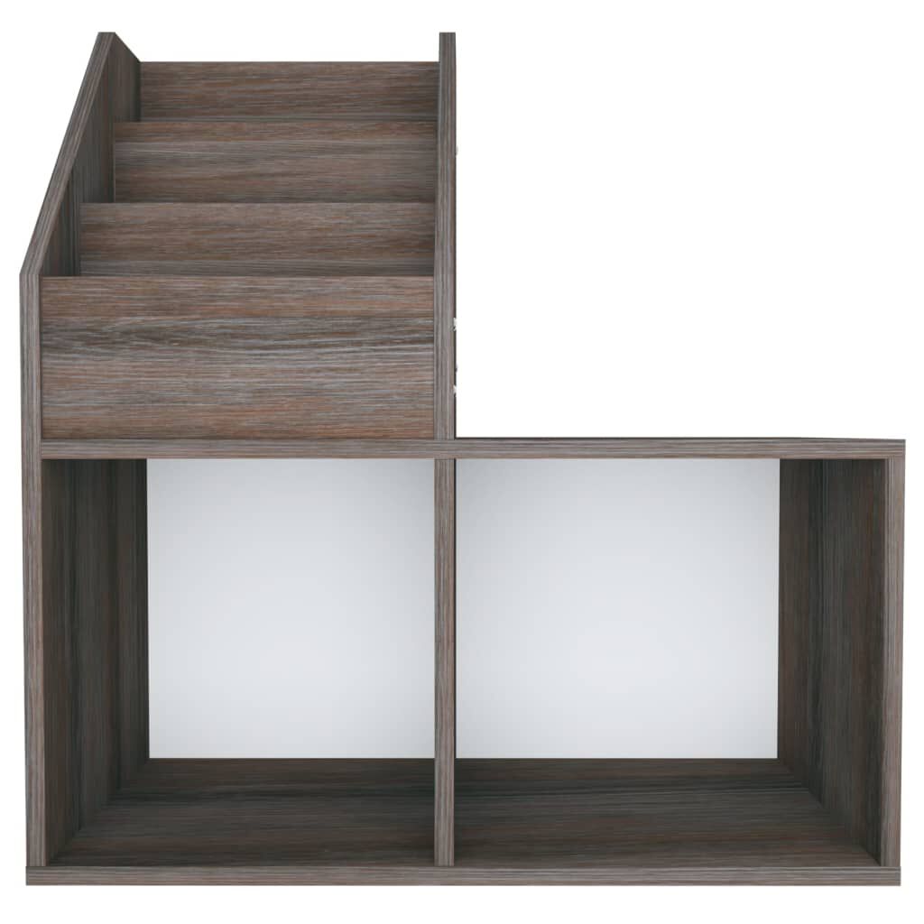 vidaXL Παιδική Ραφιέρα Περ. Γκρι/Sonoma Δρυς 71x30x78,5 εκ Επεξ. Ξύλο