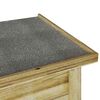 vidaXL Κουτί αποθήκευσης με αποθήκευση Καφέ 80 x 44.5 x 57.5 εκ.