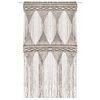 vidaXL Κουρτίνα Μακραμέ Taupe 140 x 240 εκ. Βαμβακερή