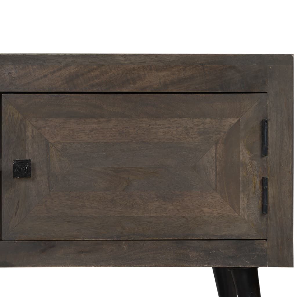 vidaXL Έπιπλο Τηλεόρασης 140 x 30 x 45 εκ. από Μασίφ Ξύλο Μάνγκο