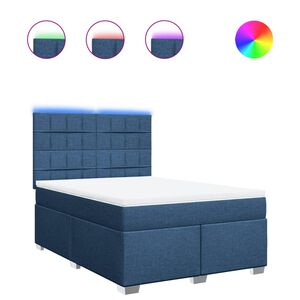 vidaXL &Kappa;&rho;&epsilon;&beta;ά&tau;&iota; Boxspring &mu;&epsilon; &Sigma;&tau;&rho;ώ&mu;&alpha; &Mu;&pi;&lambda;&epsilon; 160x200 &epsilon;&kappa;. &Upsilon;&phi;&alpha;&sigma;&mu;ά&tau;&iota;&nu;&omicron;