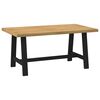 vidaXL Τραπεζαρία NOAIN με πόδια σχήματος Α 160x90x75 cm