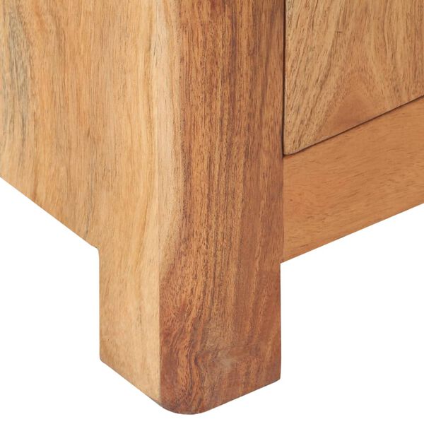 vidaXL Κομοδίνο 40 x 30 x 50 εκ. από Μασίφ Ξύλο Ακακίας