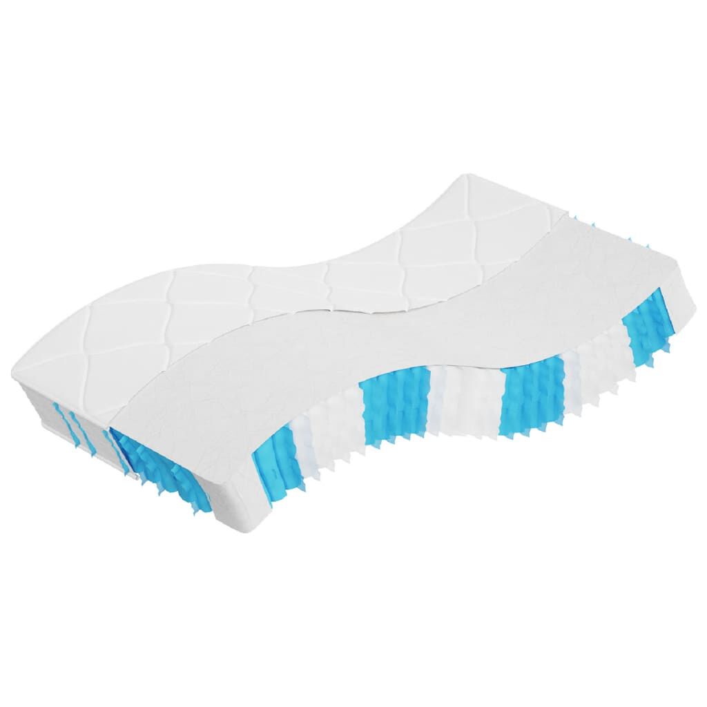 vidaXL Στρώμα με Pocket Springs Μεσαία Σκληρότητα 100x200 εκ.