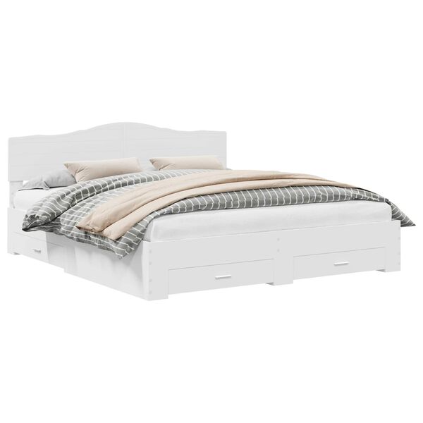 vidaXL &Sigma;&kappa;&epsilon;&lambda;&epsilon;&tau;ό&sigmaf; &Kappa;&rho;&epsilon;&beta;&alpha;&tau;&iota;&omicron;ύ &Lambda;&epsilon;&upsilon;&kappa;ό 180 x 200 cm &Epsilon;&pi;&epsilon;&xi;&epsilon;&rho;&gamma;&alpha;&sigma;&mu;έ&nu;&omicron; &xi;ύ&lambda;&omicron;