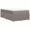 vidaXL &Kappa;&rho;&epsilon;&beta;ά&tau;&iota; Boxspring &mu;&epsilon; &Sigma;&tau;&rho;ώ&mu;&alpha; Taupe 120x200 &epsilon;&kappa;. &Upsilon;&phi;&alpha;&sigma;&mu;ά&tau;&iota;&nu;&omicron;