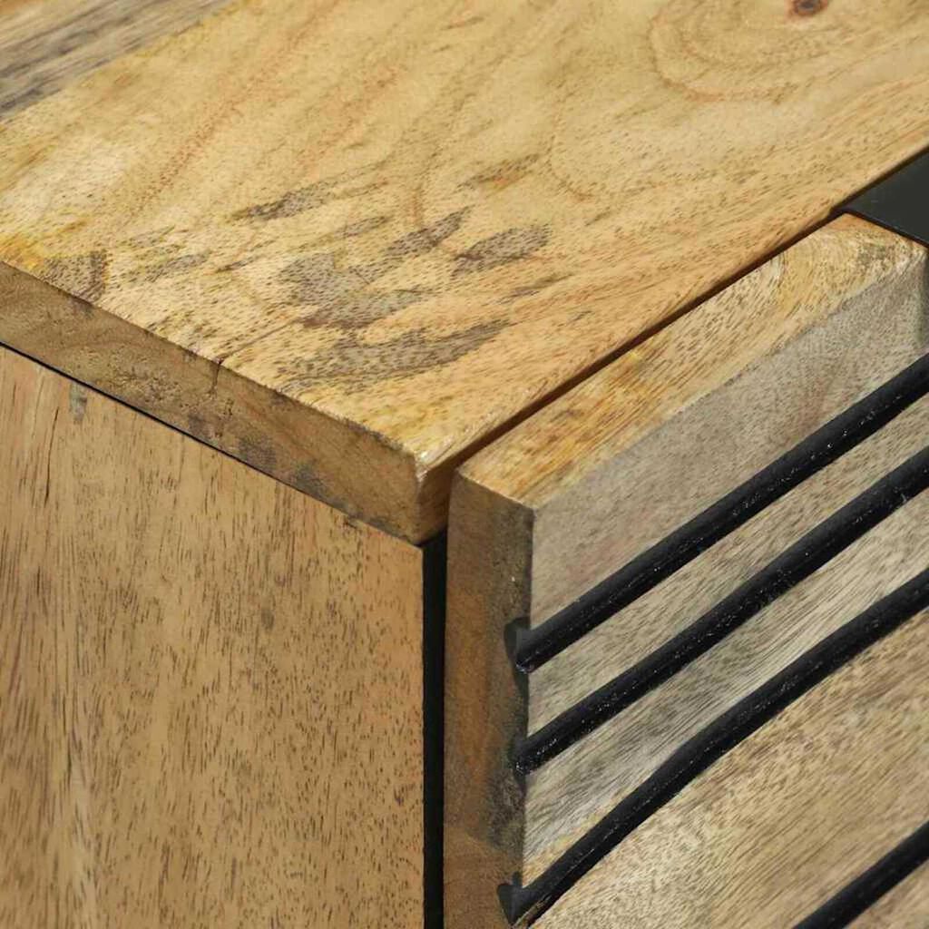 vidaXL Παραδοσιακά Πλευρικά Έπιπλα 2 pcs Καφέ 60 x 33.5 x 75 εκ.