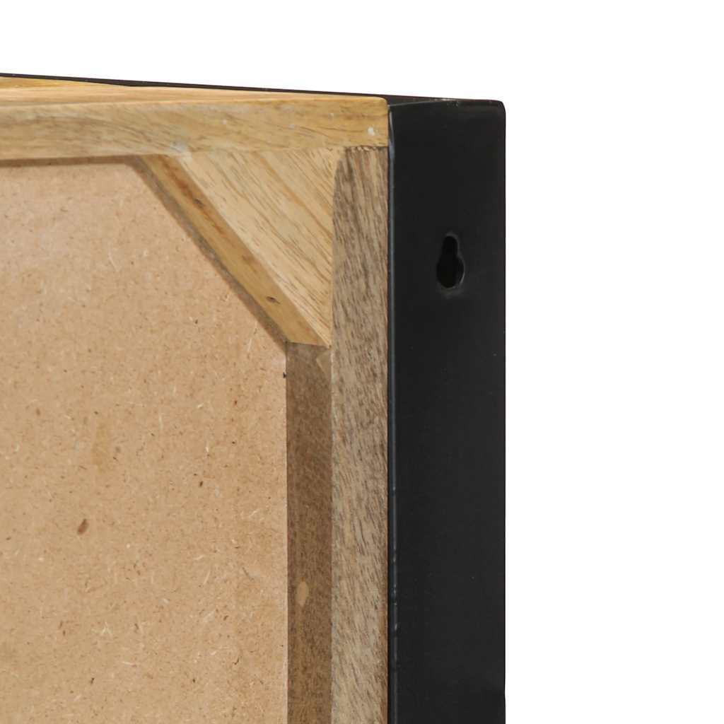 vidaXL Κομοδίνα 2 τεμάχια 40x35x40 cm Στερεό ακατέργαστο ξύλο Mango
