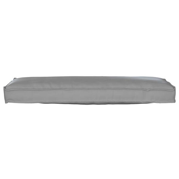 vidaXL Μαξιλάρι Παλέτας για Πάγκο Γκρι 120x40x8 εκ Υφασμάτινος Πολυεστέρας