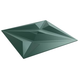 vidaXL &Pi;ά&nu;&epsilon;&lambda; &tau;&omicron;ί&chi;&omicron;&upsilon; 24 pcs &Alpha;&sigma;&tau;έ&rho;&iota; &Pi;&rho;ά&sigma;&iota;&nu;&omicron; 50 x 50 cm &Phi;&epsilon;&lambda;&iota;&zeta;ό&lambda; XPS