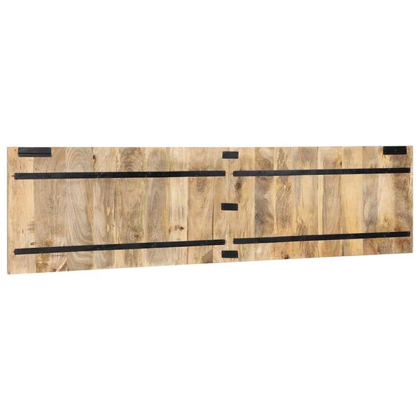 vidaXL κεφαλάρι 200 cm μασίφ ακατέργαστο ξύλο Mango