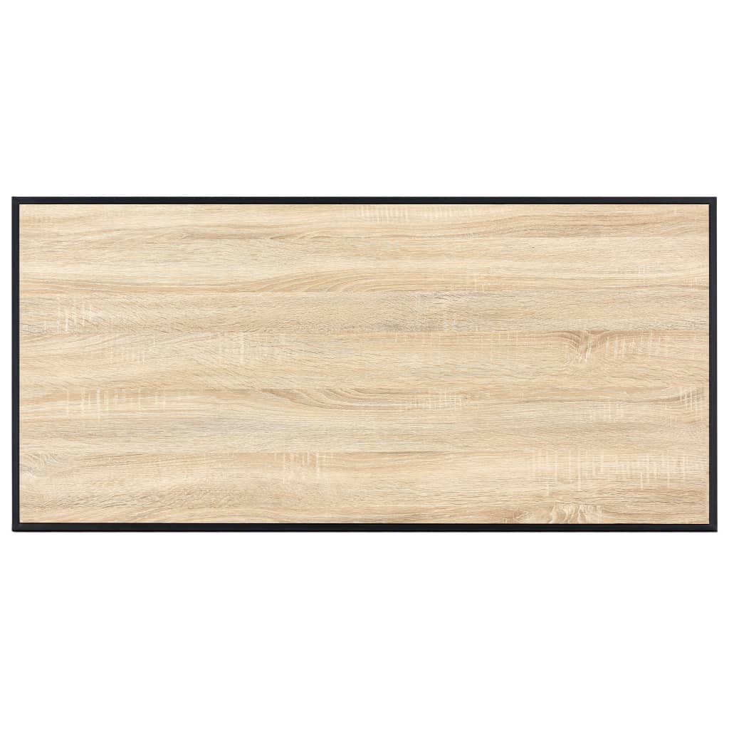 vidaXL Τραπεζαρία Χρώμα Δρυός 120 x 60 x 75 εκ. από MDF
