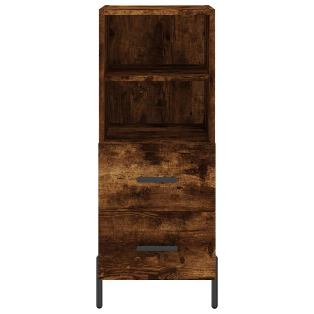 vidaXL Ντουλάπι Καπνιστή Δρυς 34,5 x 34 x 90 εκ. Επεξεργασμένο Ξύλο