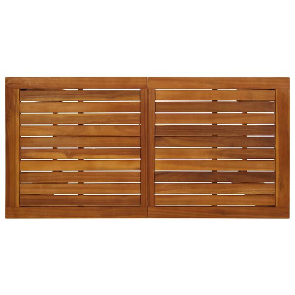vidaXL Τραπέζι Μπαρ 120 x 60 x 105 εκ. από Μασίφ Ξύλο Ακακίας