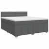 vidaXL &Kappa;&rho;&epsilon;&beta;ά&tau;&iota; box spring &mu;&epsilon; &sigma;&tau;&rho;ώ&mu;&alpha; &Sigma;&kappa;&omicron;ύ&rho;&omicron; &Gamma;&kappa;&rho;&iota; 160 x 200 cm Ύ&phi;&alpha;&sigma;&mu;&alpha;