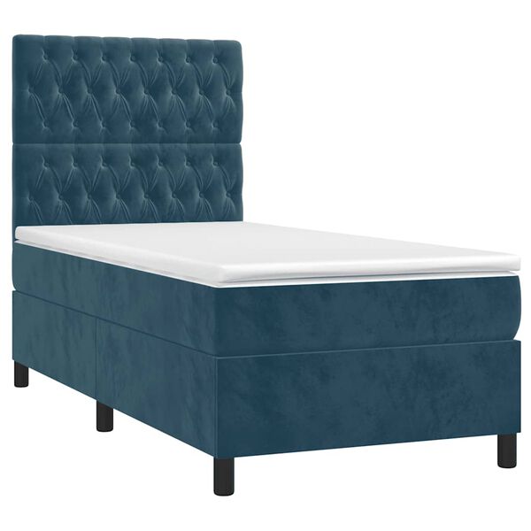 vidaXL &Kappa;&rho;&epsilon;&beta;ά&tau;&iota; Boxspring &mu;&epsilon; &Sigma;&tau;&rho;ώ&mu;&alpha; &Sigma;&kappa;&omicron;ύ&rho;&omicron; &Mu;&pi;&lambda;&epsilon; 90x190 &epsilon;&kappa;. &Beta;&epsilon;&lambda;&omicron;ύ&delta;&iota;&nu;&omicron;