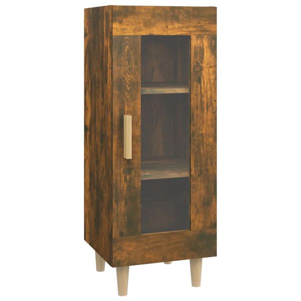 vidaXL Ντουλάπι Καπνιστή Δρυς 34,5 x 34 x 90 εκ. Επεξεργασμένο Ξύλο