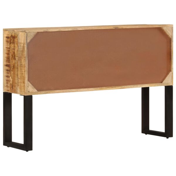 vidaXL Κονσόλα 110 x 30 x 74 εκ. από Ακατέργαστο Ξύλο Μάνγκο