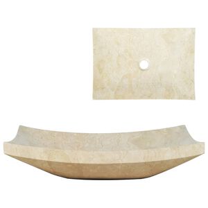 vidaXL &Nu;&iota;&pi;&tau;ή&rho;&alpha;&sigmaf; &Kappa;&rho;&epsilon;&mu; 50 x 35 x 12 &epsilon;&kappa;. &Mu;&alpha;&rho;&mu;ά&rho;&iota;&nu;&omicron;&sigmaf;