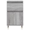 vidaXL Ντουλάπια 2 τεμ. Γκρι Sonoma 40x35x70 εκ. Επεξεργασμένο Ξύλο