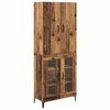 vidaXL Highboard &Pi;&alpha;&lambda;&iota;ό &Xi;ύ&lambda;&omicron; 69,5 x 34 x 180 &epsilon;&kappa;. &Epsilon;&pi;&epsilon;&xi;&epsilon;&rho;&gamma;&alpha;&sigma;&mu;έ&nu;&omicron; &Xi;ύ&lambda;&omicron;