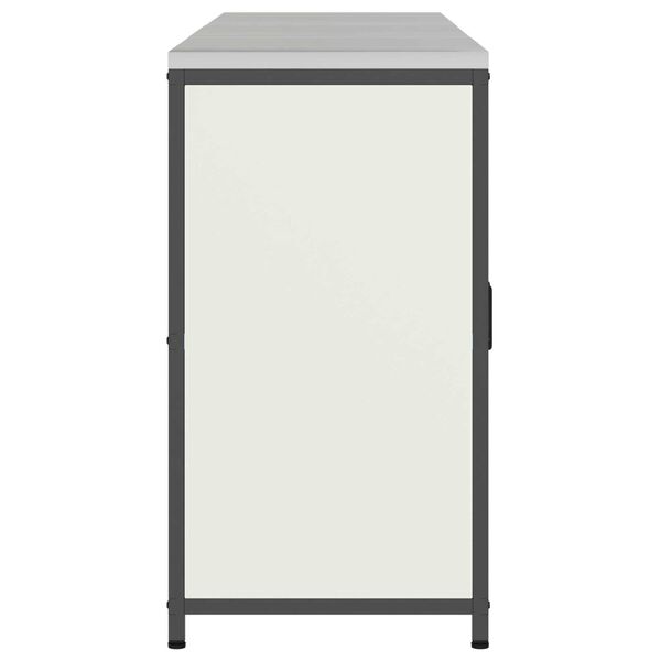 vidaXL Σετ Αποθήκευσης Κουζίνας με ράφι Άλλο 3 pcs Λευκό 210 x 50 x 92 εκ