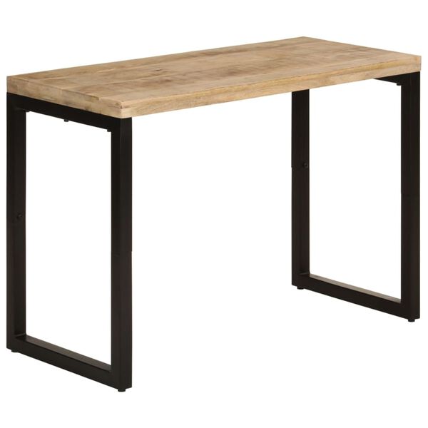 vidaXL Τραπεζαρία 110 x 50 x 76 εκ. από Μασίφ Ξύλο Μάνγκο