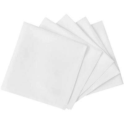 Πετσέτες Φαγητού 25 τεμ. Λευκές 50 x 50 εκ.