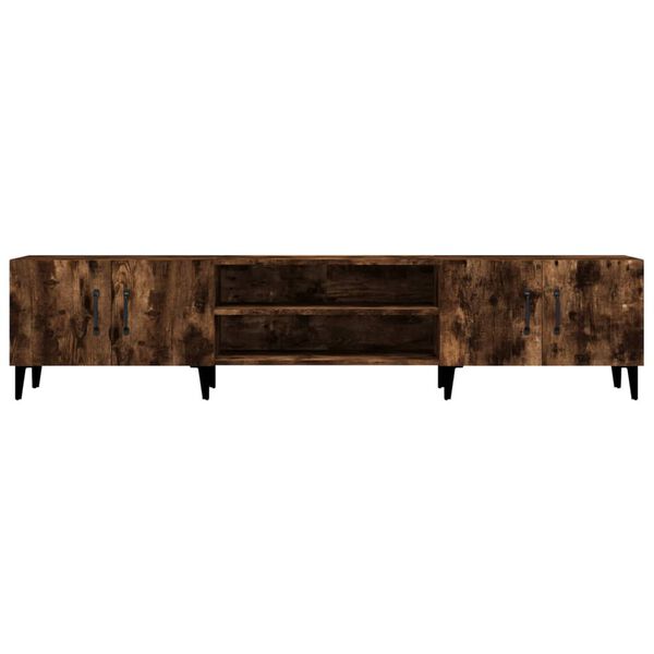 vidaXL Έπιπλο Τηλεόρασης Καπνιστή Δρυς 180 x 31,5 x 40 εκ. Επεξ. Ξύλο