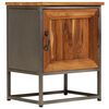 vidaXL &Kappa;&omicron;&mu;&omicron;&delta;ί&nu;&omicron; 40 x 30 x 50 &epsilon;&kappa;. &alpha;&pi;ό &Alpha;&nu;&alpha;&kappa;&upsilon;&kappa;&lambda;&omega;&mu;έ&nu;&omicron; &Xi;ύ&lambda;&omicron; Teak/&Alpha;&tau;&sigma;ά&lambda;&iota;