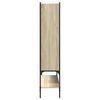 vidaXL Βιβλιοθήκη Sonoma Δρυς 102x30x141,5 εκ. από Επεξεργασμένο Ξύλο