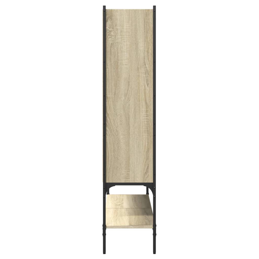 vidaXL Βιβλιοθήκη Sonoma Δρυς 102x30x141,5 εκ. από Επεξεργασμένο Ξύλο