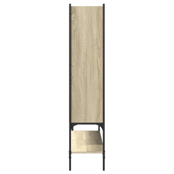 vidaXL Βιβλιοθήκη Sonoma Δρυς 102x30x141,5 εκ. από Επεξεργασμένο Ξύλο
