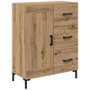 vidaXL Highboard &mu;&epsilon; &sigma;&upsilon;&rho;&tau;ά&rho;&iota; 2 pcs Artisan Oak &Epsilon;&pi;&epsilon;&xi;&epsilon;&rho;&gamma;&alpha;&sigma;&mu;έ&nu;&omicron; &xi;ύ&lambda;&omicron;